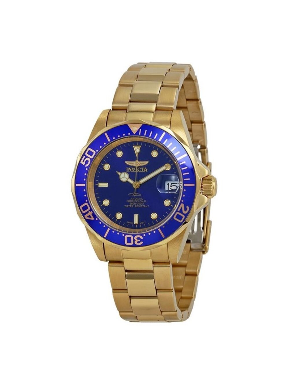 NWT Invicta Pro Diver Automatic Blue Dial Men's Watch